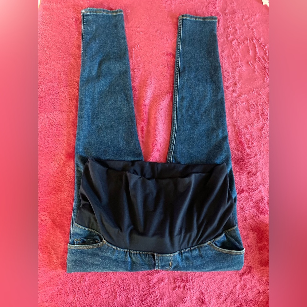 MATERNITY SKINNY FULL PANEL JEANS💕10/20💕